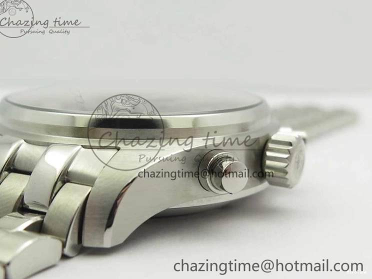 MIROTIME 0824 Stretchable Pilot Chrono 2016 IW377719 ZF 1:1 Best Edition Gray Dial on SS Bracelet A 7135